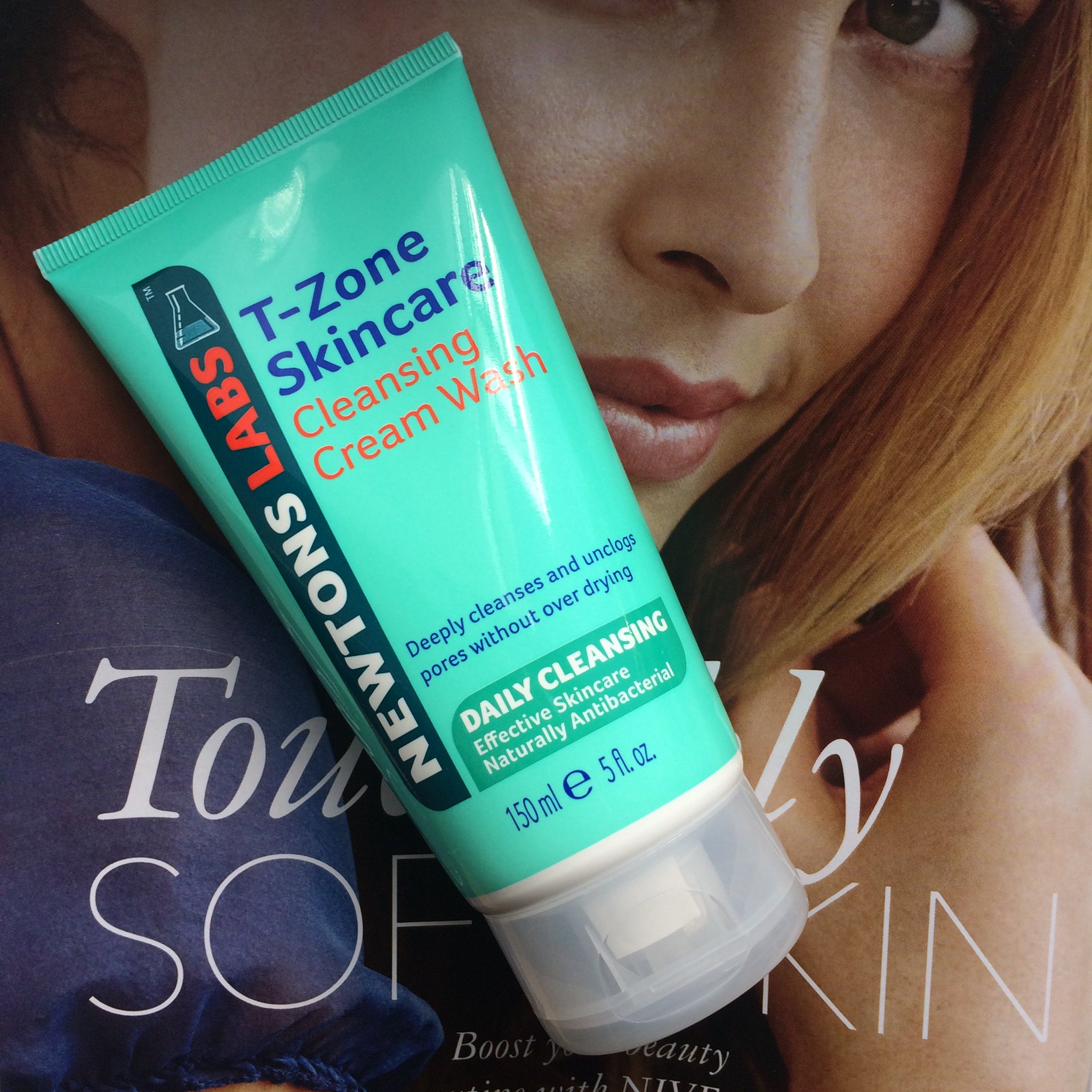 t zone cleansing cream wash