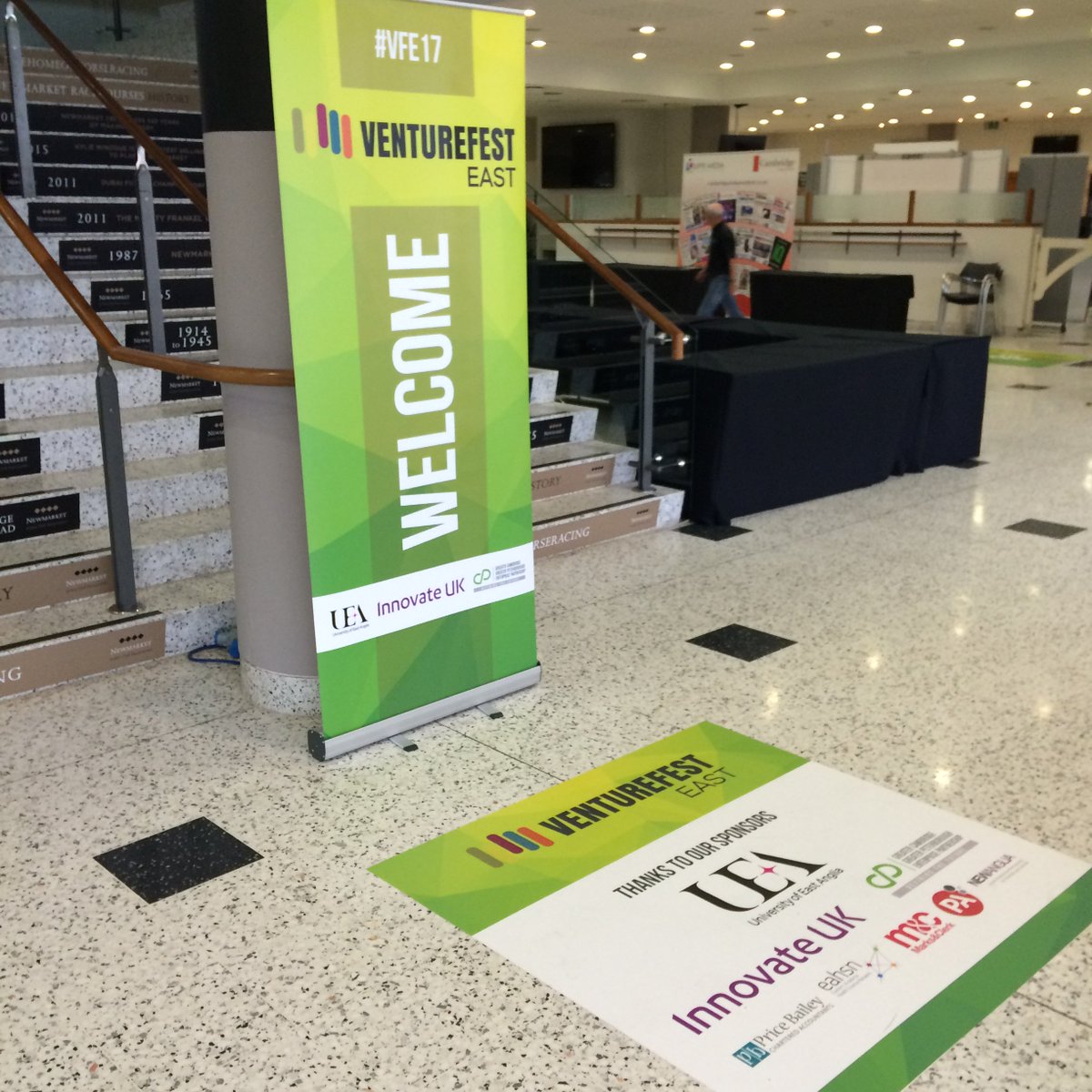 Thank you to <a href="/LimelightDPrint/">Limelight</a> and <a href="/frontroomcreate/">frontroom creative</a> for bringing #VFE17 to life #VFE17