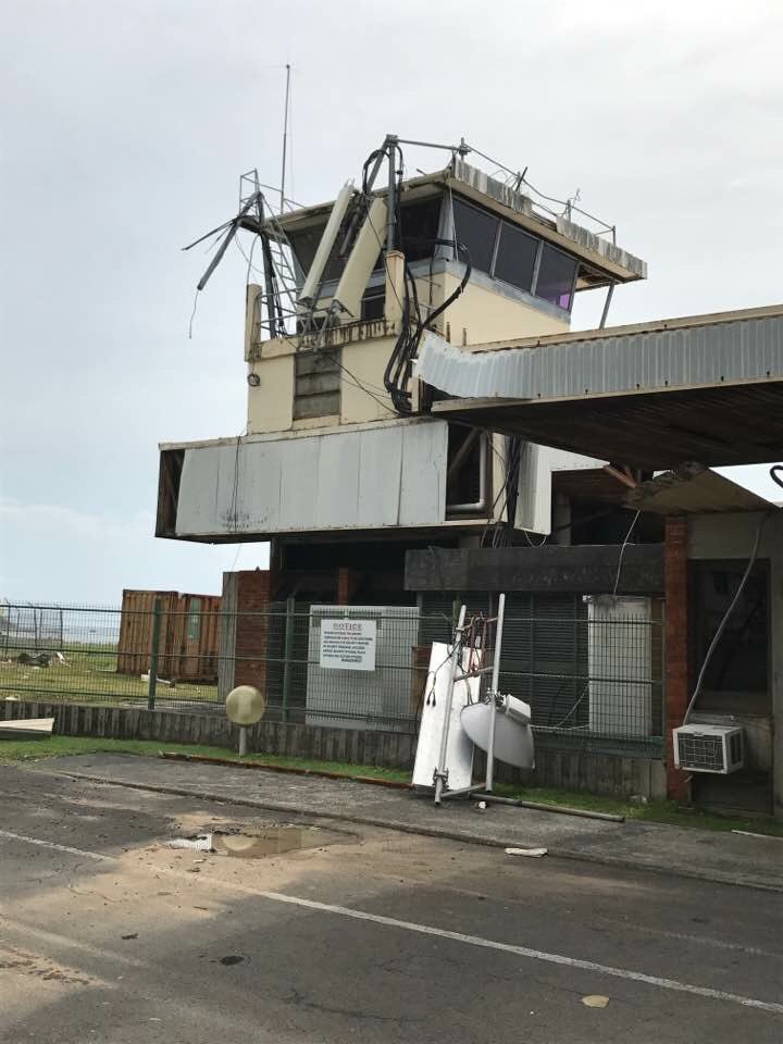 ClaudeTITINA's tweet photo. #Maria👉#Dominica👉#Aeroport #Canefield et ses alentours. Merci à Simon Hayot pour y avoir braver les conditions, atterri et pour les #photos https://t.co/rZ80puQVUg