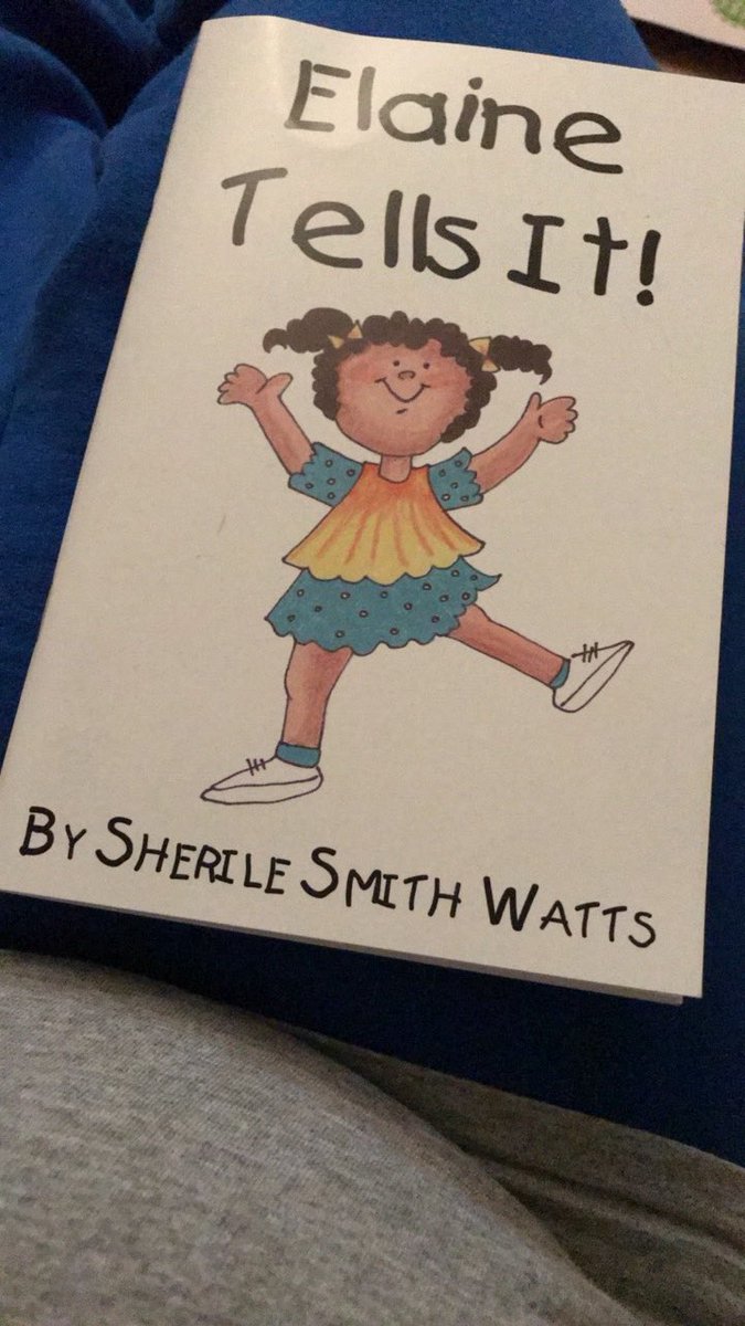 shehopeful's tweet photo. My first book “Elaine Tells It” will be available on 9/22!! I’m beyond excited to share with you all. #KidCaution™ is extremely important! https://t.co/DOTyI4EO1e