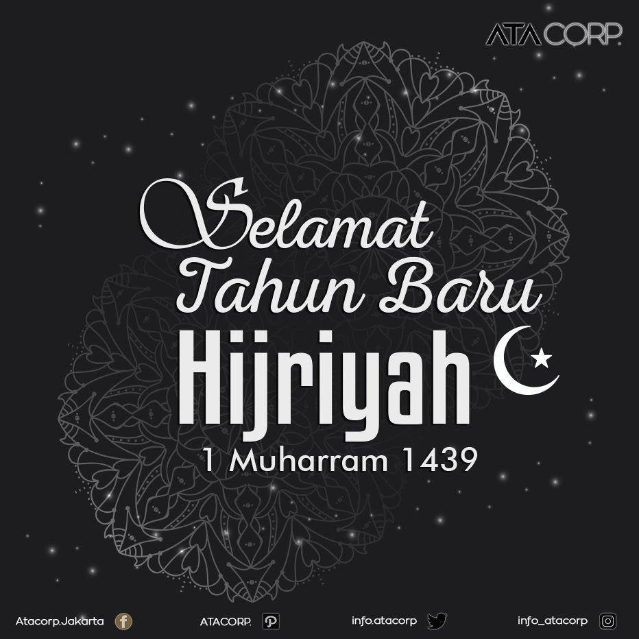 Hari yg baru ditahun baru, dari hati hingga jiwa. Mari kita bersama2 berdoa agar dijadikan tahun begitu berkah. Selamat Tahun Baru Hijriyah.