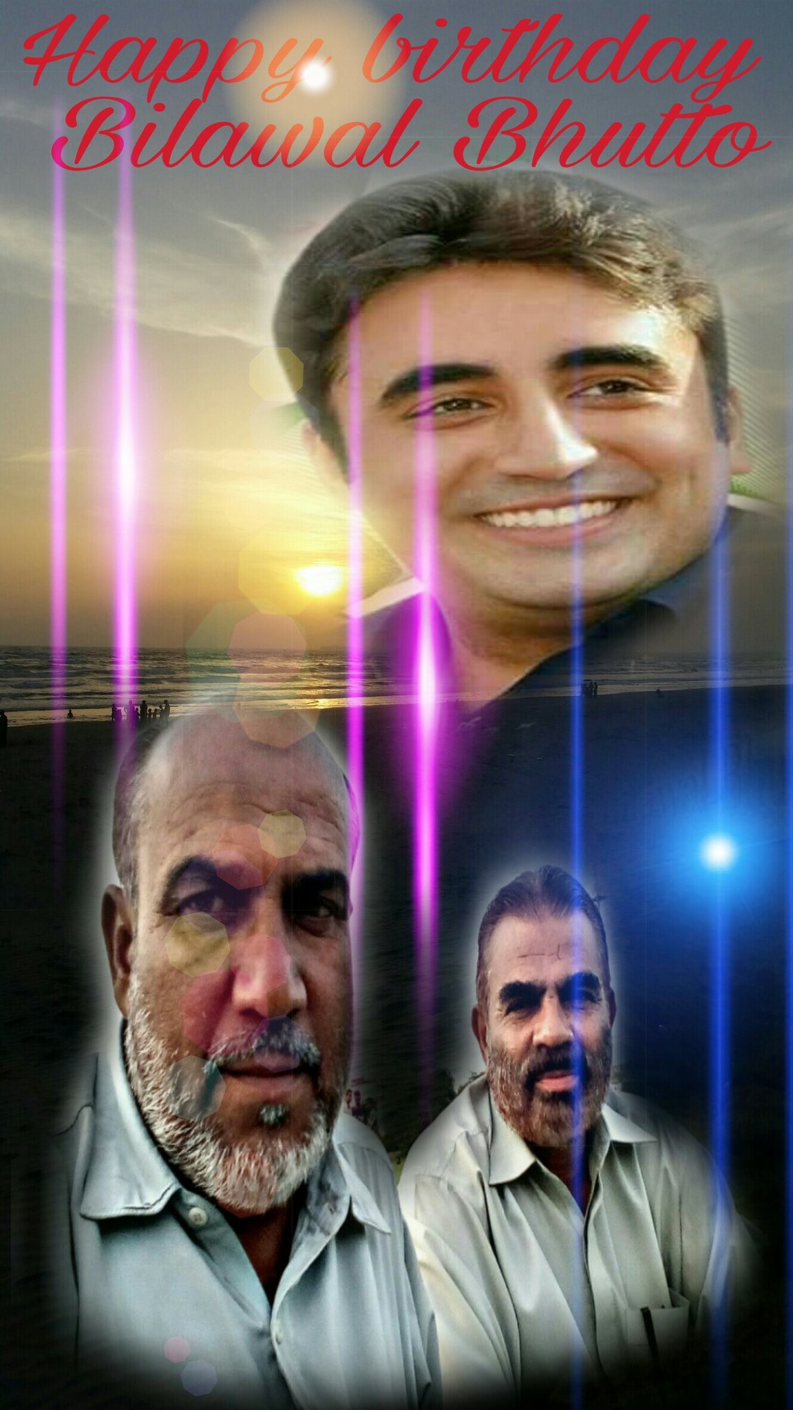 Hajan Prince.chairman Bilawal Bhutto Zardari Happy birthday to you. Ps.109 