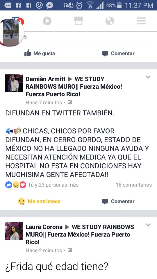 0701Jazmin's tweet photo. #SomosMexico
@lopezdoriga 
Frida Sofía 
POR FAVOR AYUDEN A DIFUNDIR, SE NECESITA AYUDA... https://t.co/p7cESmurjh