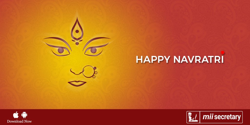 MiiSecretary's tweet photo. Get ready for #Garba and enjoy your #Navratri #celebrations while we take care of all your #chores at #MiiSecretary! #SabKamKareFree https://t.co/GLmaxv9Tbu