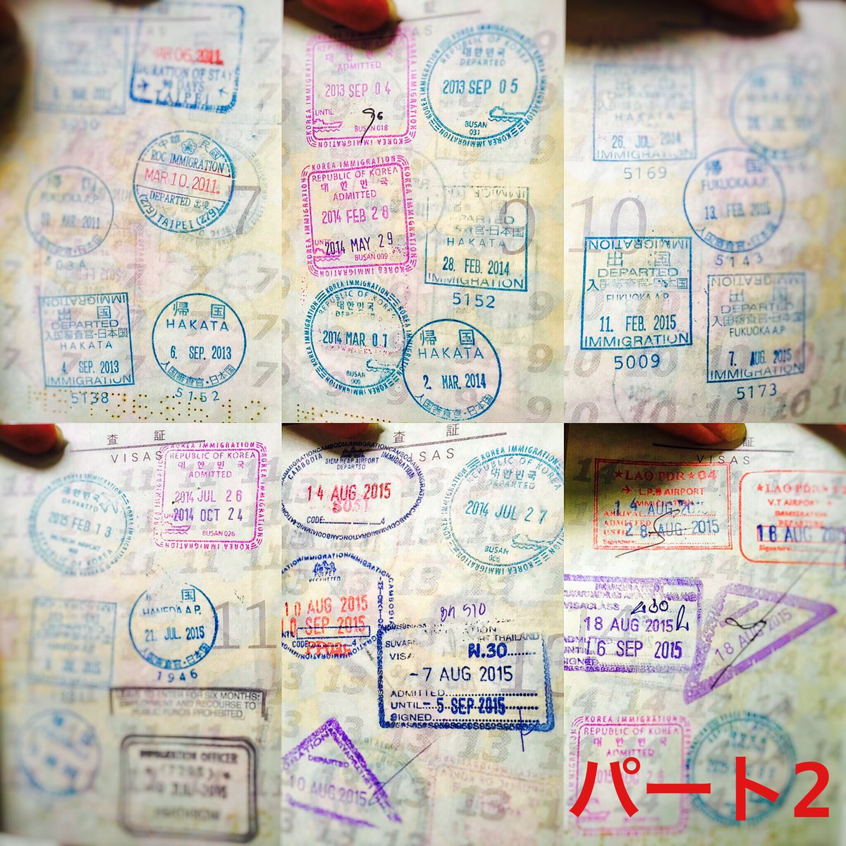 kaka223328's tweet photo. 久々に昔のパスポート
引っ張り出して、
想い出に浸ってた💕

🇰🇭🇱🇦🇹🇭🇰🇷🇨🇳🐼🇵🇭
🇮🇹🇻🇦🇫🇷🇳🇱🇬🇧🇪🇸 https://t.co/amLVxL649J