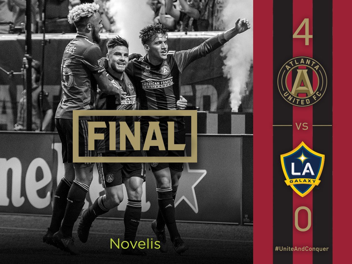 Victoire 4-0 face au Los Angeles Galaxy