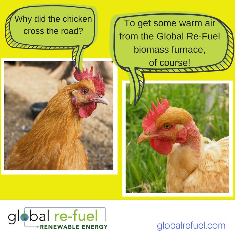 GlobalRefuel's tweet image. Have you entered our Hot Chicken Contest? You could #win a warm-air biomass furnace for your #poultry farm! 
globalrefuel.com/contact-us
