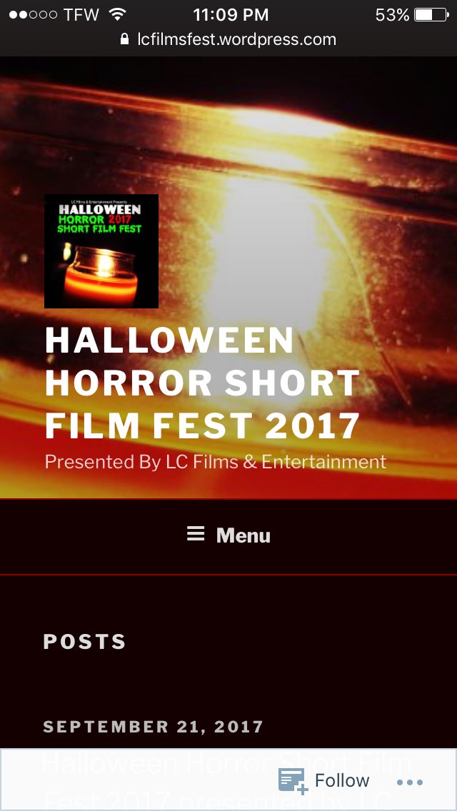 Lcfilmsfest.wordpress.com is the link for all of the festival information. All money goes to a great cause!