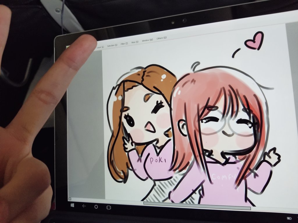 Lily on Twitter. lilypichu drawing tablet. 