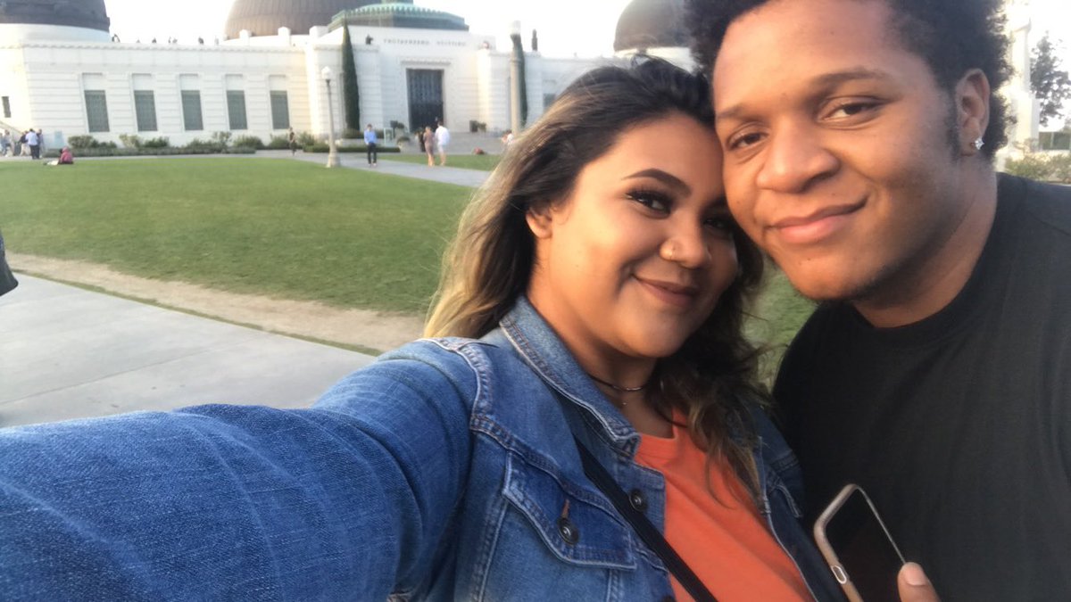 Griffith Observatory today with my lover 🖤🔭✨