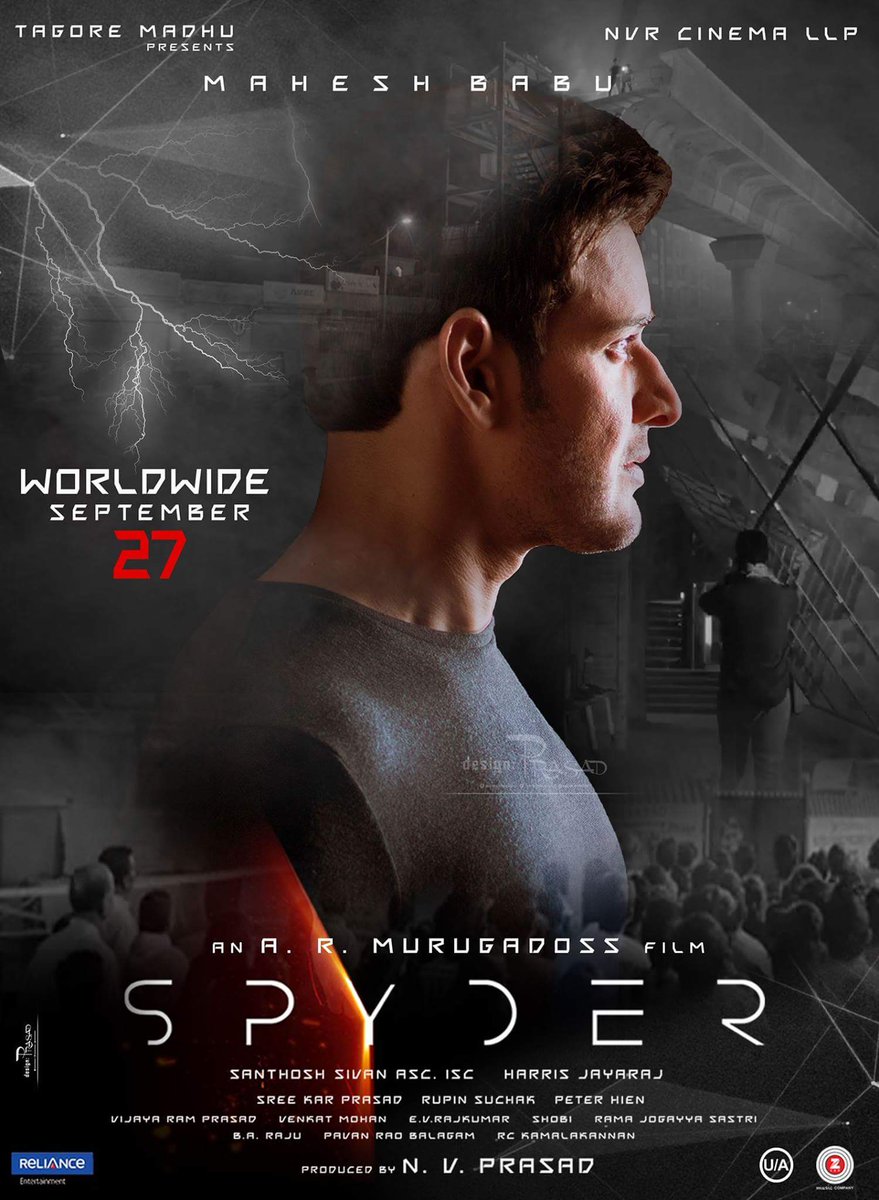YuppFlix's tweet photo. #CensorTalk: #SPYder stands out perfectly in all areas. From action to romance including a beautiful message 👌 #SPYderStormFromSep27 https://t.co/0hUKjCovIt