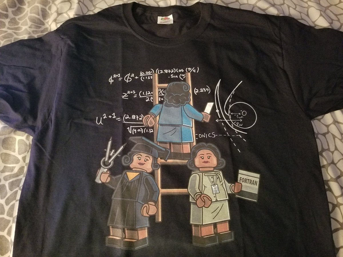 Rodroy323's tweet image. Thx @startorialist &amp;amp; @VanguardSTEM for my awesome #Hiddenfigures shirt.