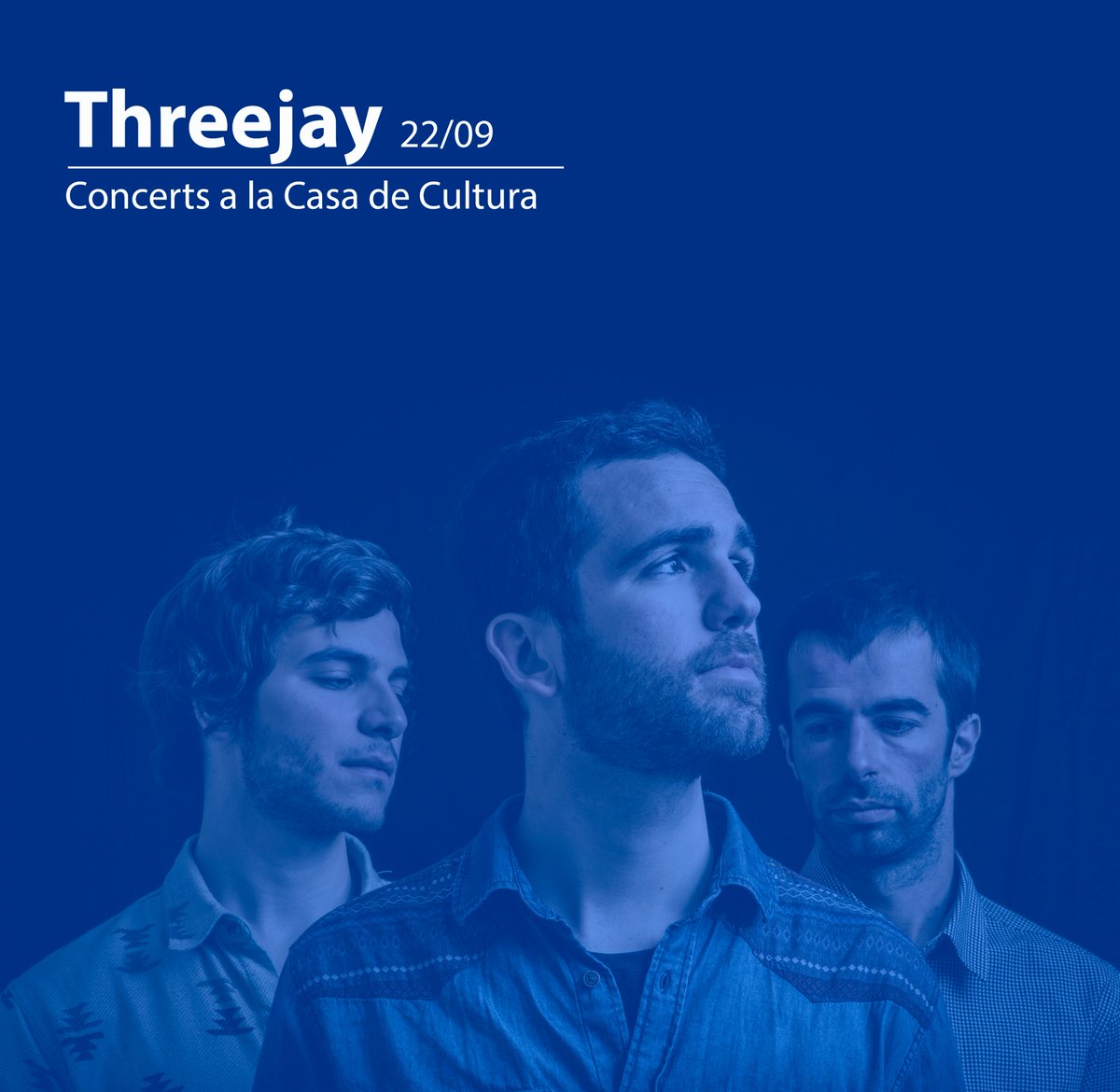 casadeculturagi's tweet photo. 🍂Demà comencem la Temporada de concerts amb trio de jazz Threejay , compra la teva entrada aquí >>https://t.co/2GGAeQuxyh https://t.co/ejgp0CFszF
