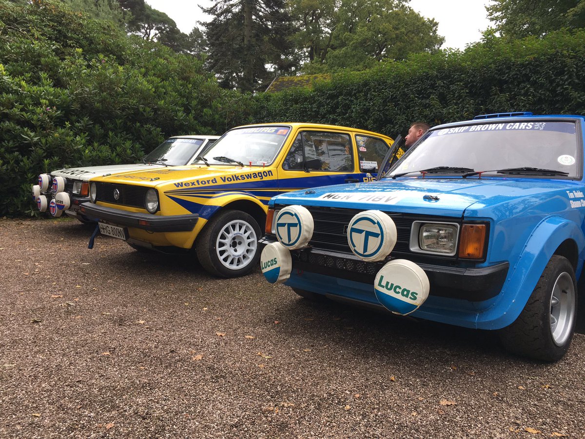 We are launching the 2017 @dayinsure Wales Rally GB today. What a selection of cars to kick the event off 👌

#WRGB #WRC