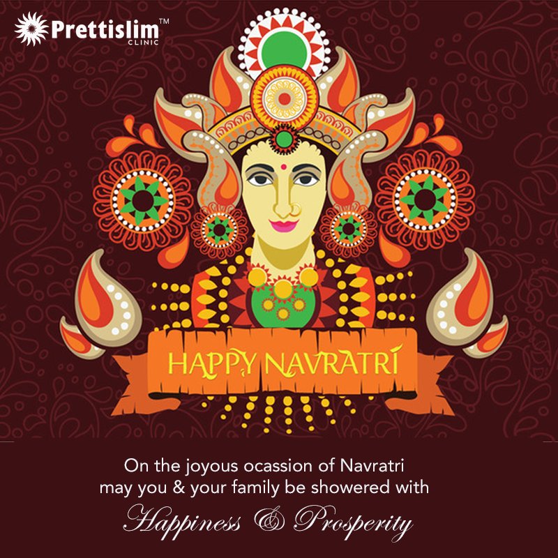 PrettislimIndia's tweet photo. #Prettislim wishes everyone a Happy #Navratri! 😀 https://t.co/3QiO1LKAeG