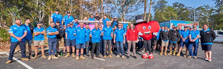 OmegaServicesAU's tweet photo. What a great way to start the day as we celebrated Omega's 30th Birthday and launched our partnership with Variety - the Children's Charity! https://t.co/glxTyU6pFz