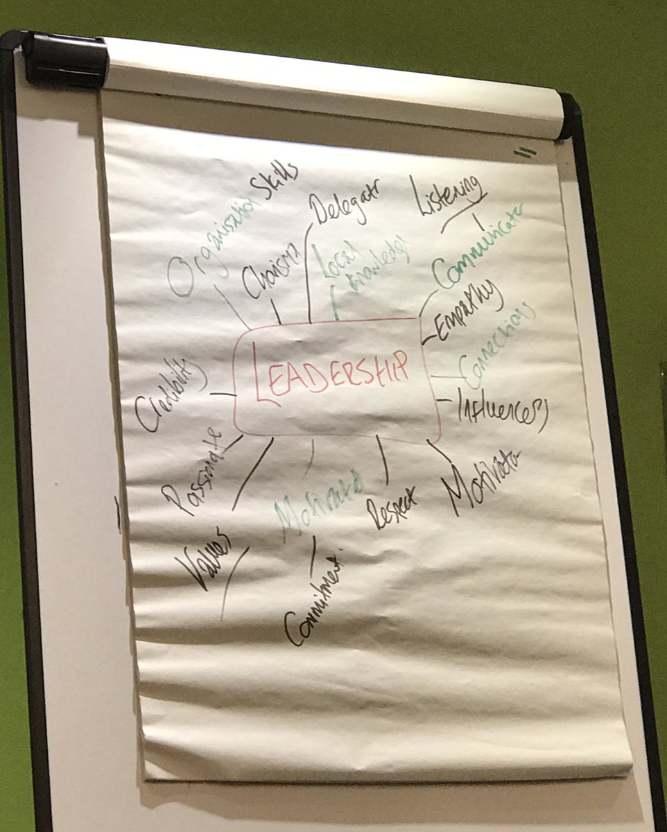 More training last night - what makes a good #communityorganiser? Here are some suggestions #motivator #listening #organised #VocaleyesUK