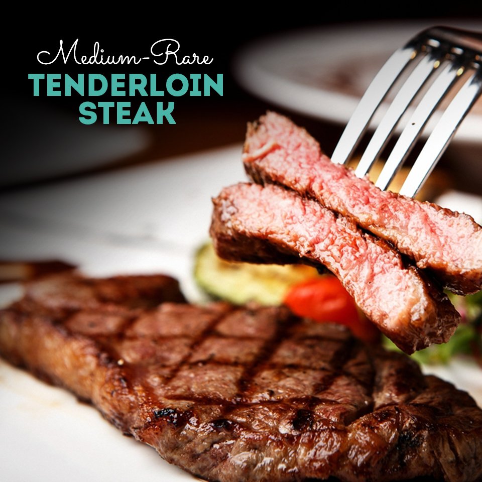 CraftDbb's tweet image. One of our most popular dishes – Tenderloin Steak – is marinated in Cabernet Redux and is served with seasonal veggies. #CraftedWithLove