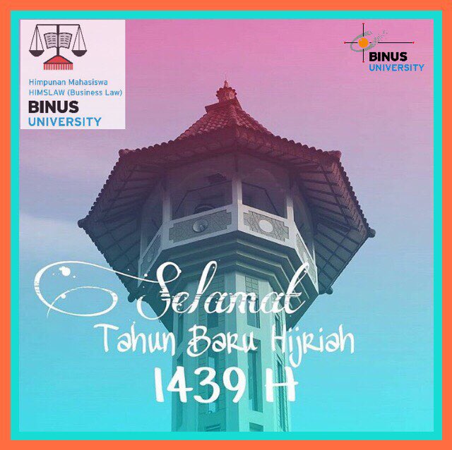 Berhijrah dgn sebenarnya.Jadikan thn kmrn sbg ilmu utk menciptakan Tahun ini yg lebih baik.HIMSLAW mengucuapkan,slmt Tahun Baru 1439 Hijriah