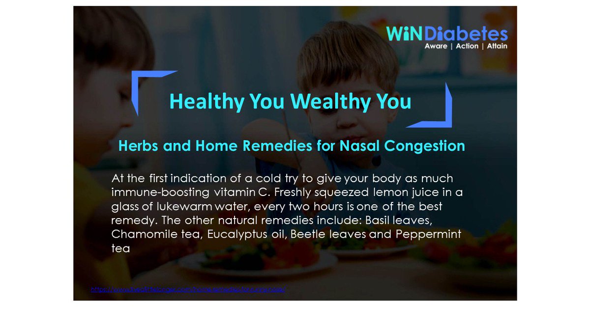win_diabetes's tweet photo. #Windiabetes shares #healthtips #nasalcongestion #herbs #homeremedies #vitaminC #steam #lukewarmwater #basil #chamomile #eucalyptus #beetle https://t.co/XnJgeQvb5K