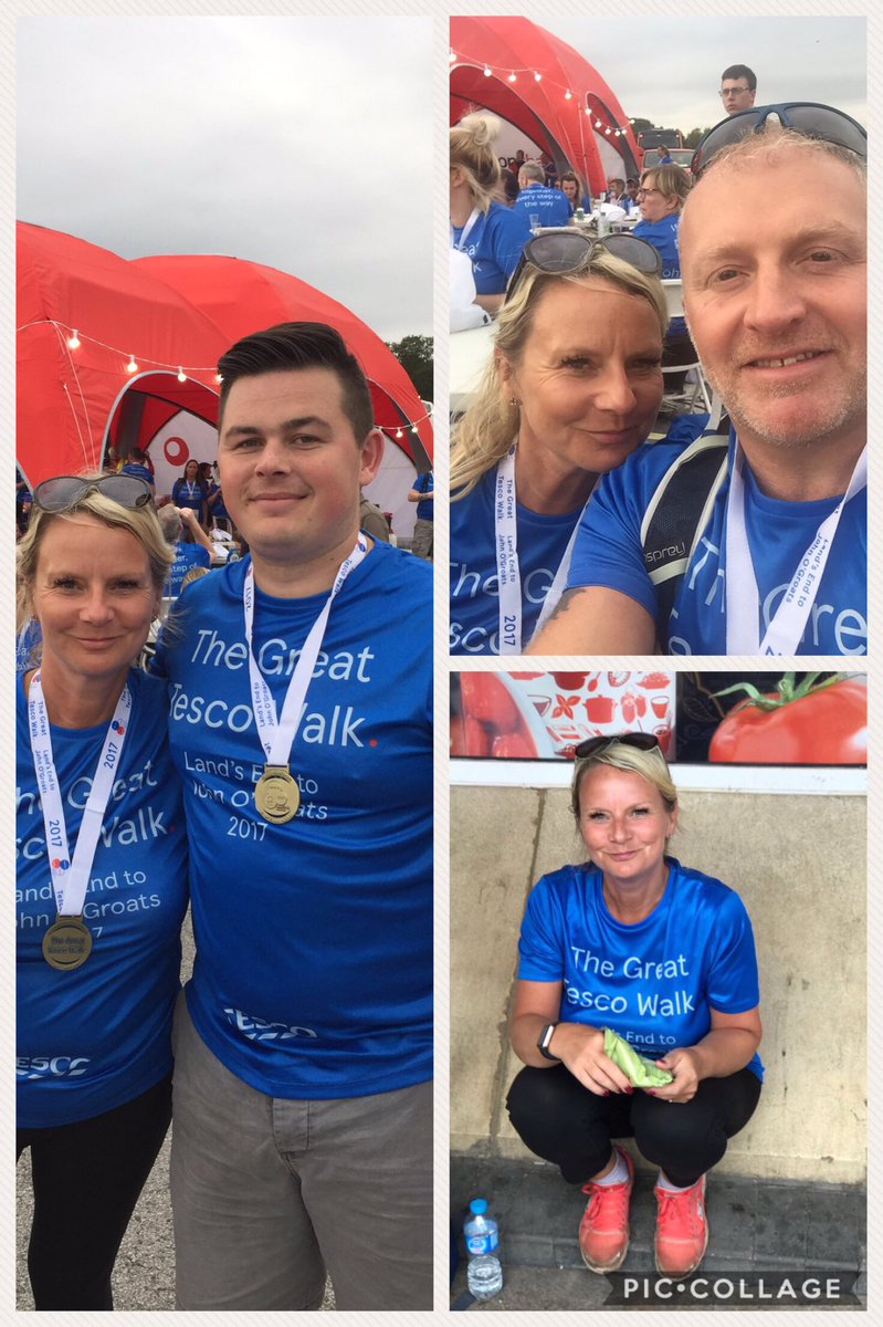 I can't find my legs this morning, but great day yesterday walking the 42km Leeds to York! Well done all! #TheGreatTescoWalk 👍🏻🏃🏼😁