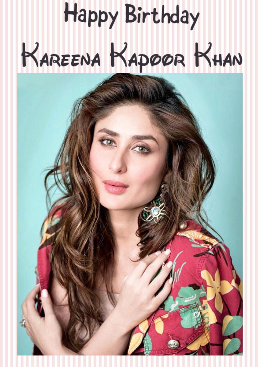 TinselLife's tweet photo. Wishing the gorgeous #KareenaKapoorKhan a very Happy Birthday! 🎈
.
#Bebo #KareenaKapoor #KareenaKapoorBirthday #TinselLife https://t.co/shehgJ3CTu