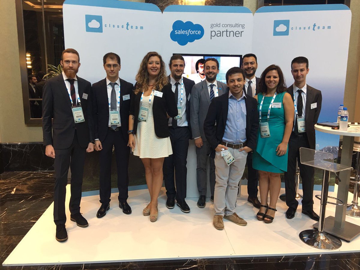 Salesforce Basecamp İstanbul’da yerimizi aldık. #salesforce #cloudteam #salesforcebasecamp