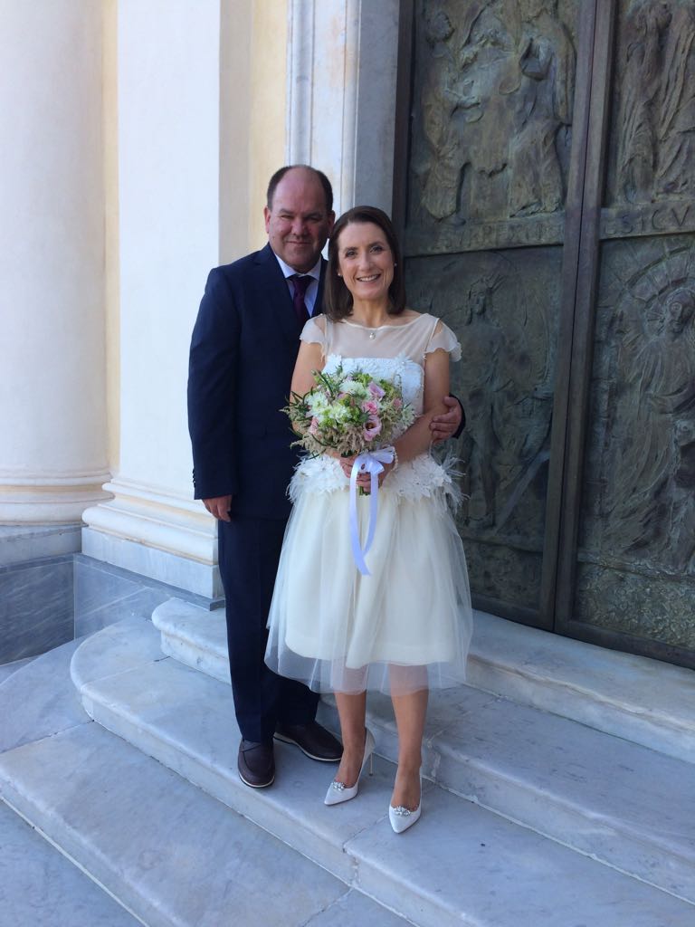 #happydiscoday Huge congrats to Disco and his beautiful bride Rebecca who wed in Portugal yesterday!!! #happinessis