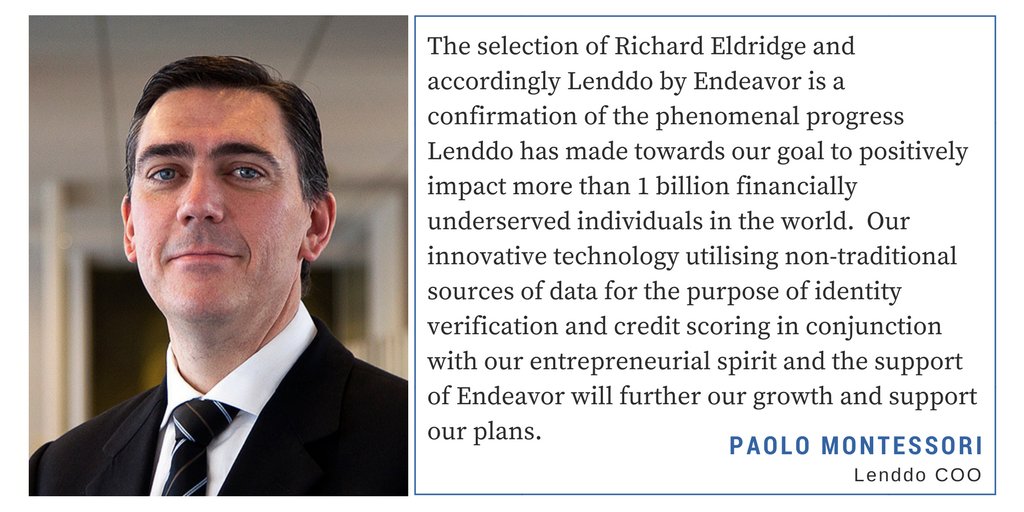 LenddoEFL's tweet photo. Paolo joined Lenddo in Feb. to head operations in 20 countries. Know more about Paolo &amp; #Lenddo team here, https://t.co/Xa9sKtxh32 #Endeavor https://t.co/FMVCLIytcB