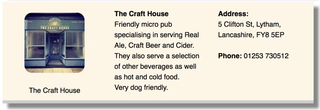 Welcome to the dogfriendlylytham.co.uk website to our newest advertiser - The Craft House, micro pub 
@lythamcrafthouse