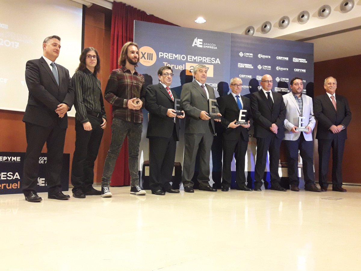 ATADITERUEL's tweet image. ¡Enhorabuena al resto de premiados #PremiosEmpresa #Teruel 2017! @CCATeruel @TekuStudios #HotelFidalgo #TrufasDoñate ¡Felicidades!