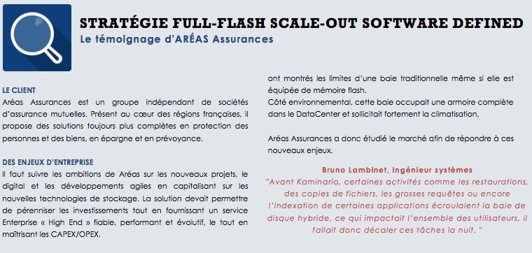 PAC_Analyst_FR's tweet image. Stratégie #FullFlash &amp;gt; le témoignage @AreasAssurances du #Livreblanc "#Stockage de #données" ➡️ goo.gl/AwAHqd