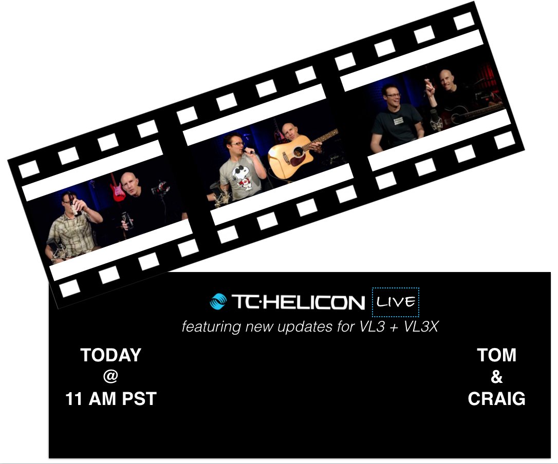 tchelicon's tweet photo. Tune in at 11 AM PST today, we're going over the new #VL3 and #VL3X updates on FB live. See you there! https://t.co/57jsRiYV7L