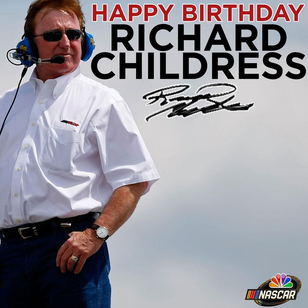 Join us in wishing team owner Richard Childress a very happy birthday! 