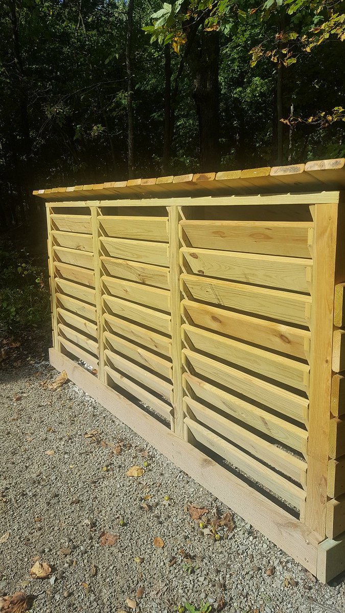 riverbendMN's tweet photo. Ramble Live auction item: Three chamber compost bin handcrafted by local Eagle Scout, Nathan Smisek. https://t.co/qwO9nQ15PI