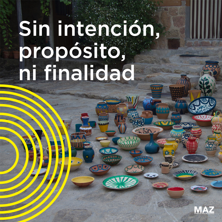 museomaz's tweet photo. “Sin intención, propósito, ni finalidad” | Taller decoración de alfarería tradicional,  Antonio Ballester | 28 de septiembre | Cupo limitado https://t.co/wAZln4pfn3