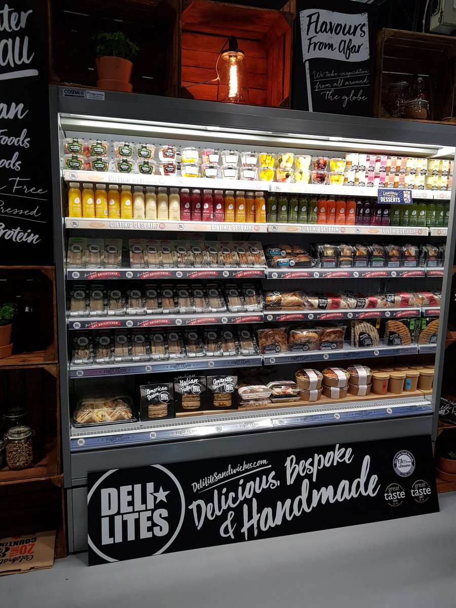 Feeling peckish our neighbouring stand #butterflycup #lunch2017 #delilites has some very tempting culinary delights on display