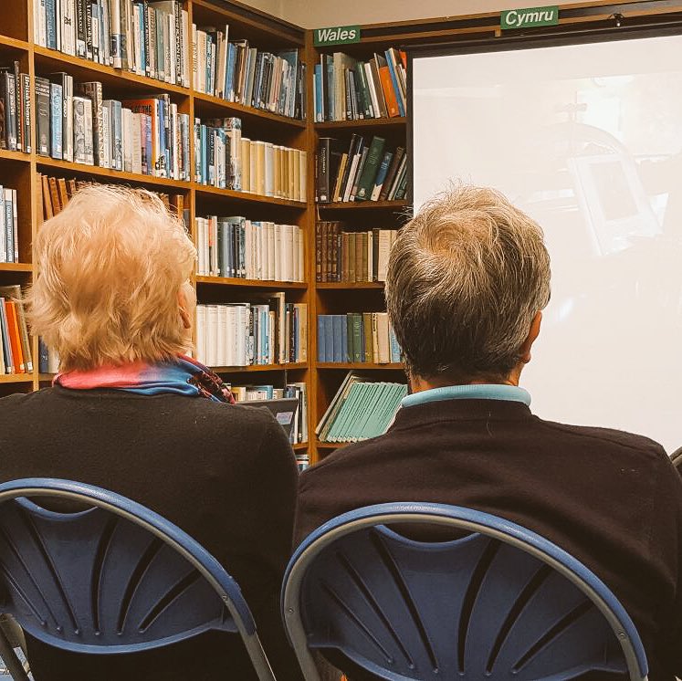 AvantCymru's tweet photo. Thank you to those who have come to Aberdare library to watch #LandsOfOurFathers https://t.co/kdeCtrq7rl