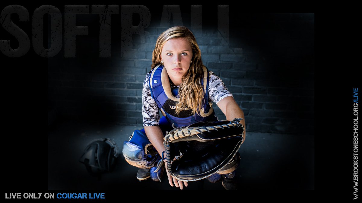 Softball today! BHS v Marion Co. LIVE brookstoneschool.org/live  at 5:00 pm.  or download the <a href="/Livestream/">Live stream</a> app! #betheone #GHSA2017 #GoCougs