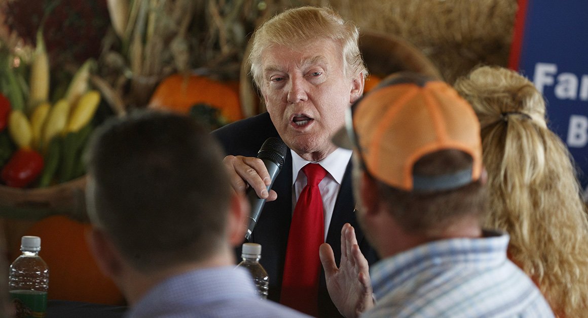 politico's tweet photo. Trump’s appointees to USDA include a truck driver, country club cabana attendant and a scented-candle company owner https://t.co/gkyeAoAgxx https://t.co/eyGDFDIWXH