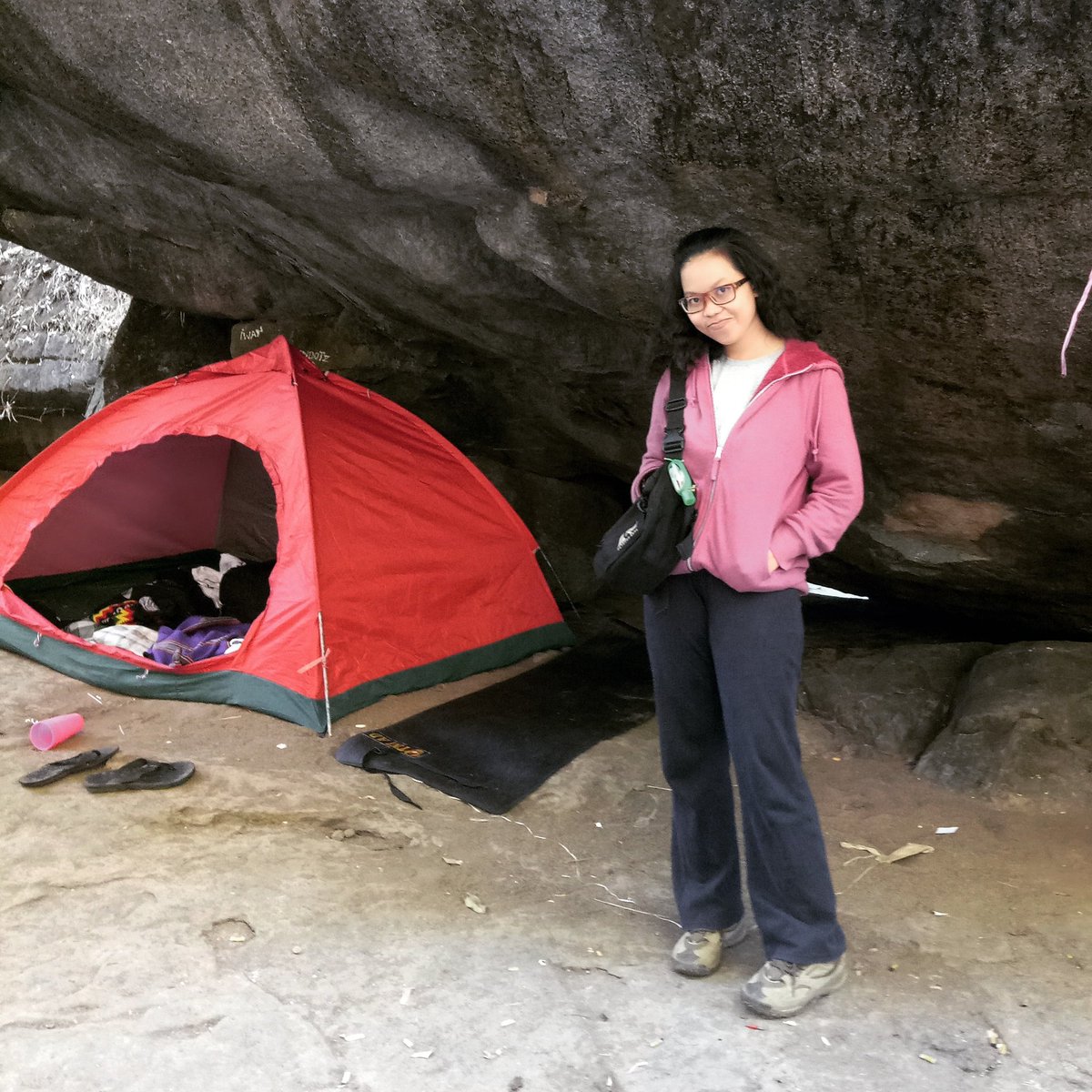 Sekali kali menyatu dengan alam