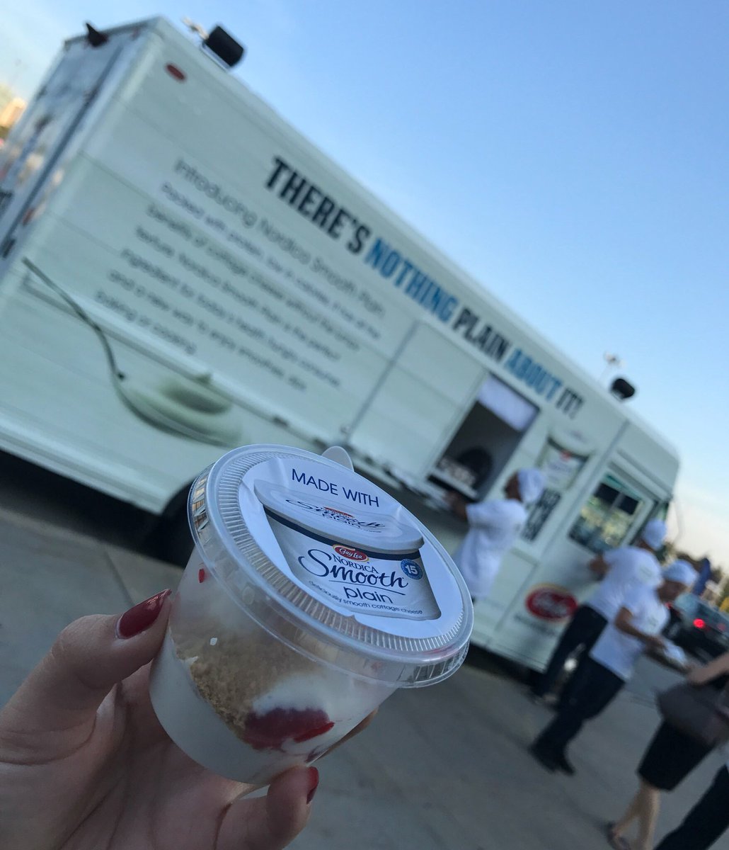 GayLeaFoodsCoop's tweet image. Have you spotted the Nordica Smooth food truck? We're handing out FREE parfaits at select GTA GO stations until October 5th!