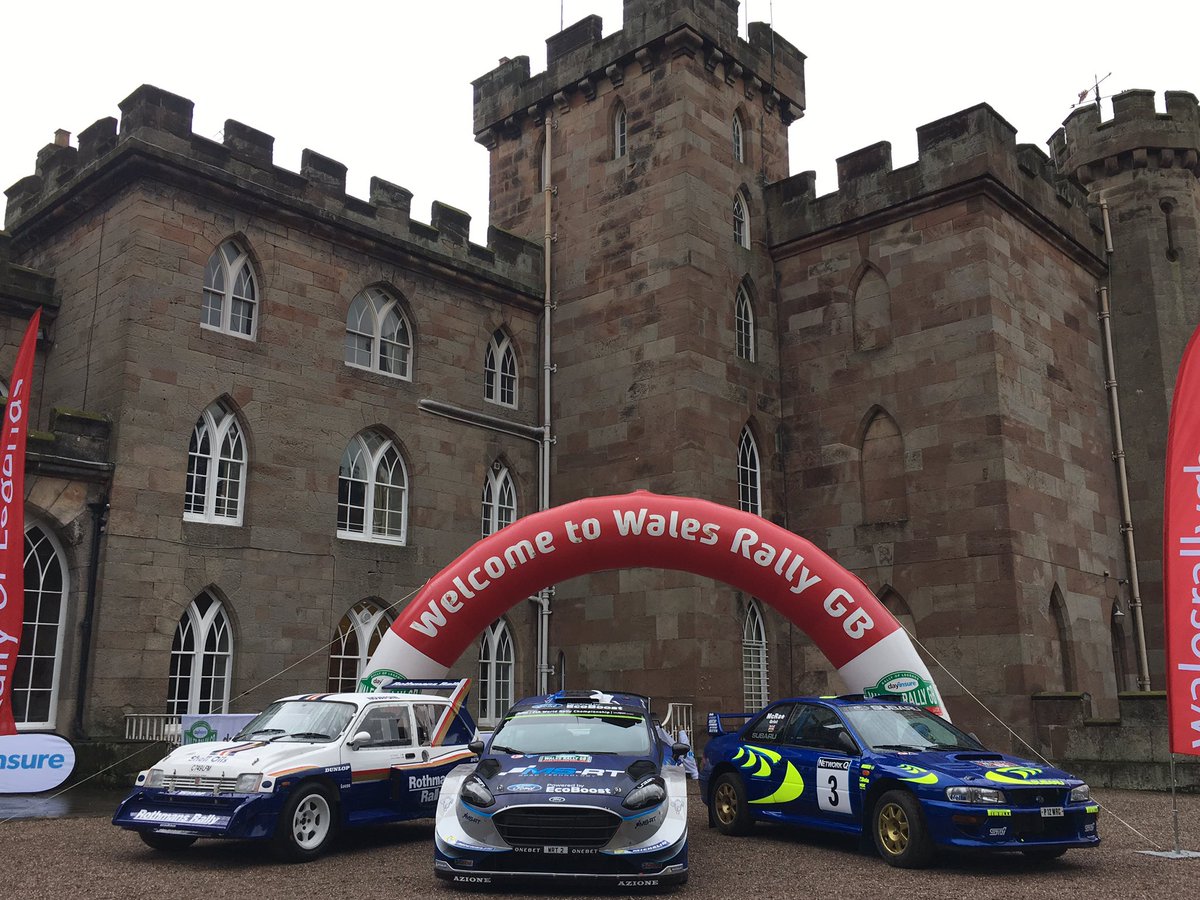 2017, 1997 and 1986. Celebrating the history of rallying at Cholmondeley Castle.

#WRGB #WRC