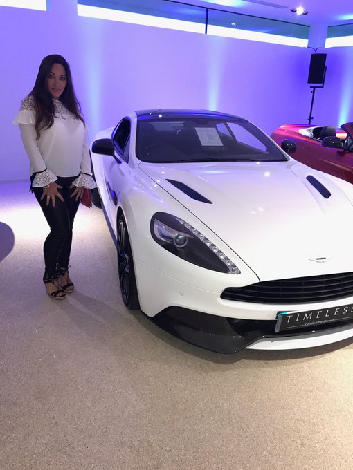 Great night at Aston martin party last night https://t.co/35C6SSCyUq