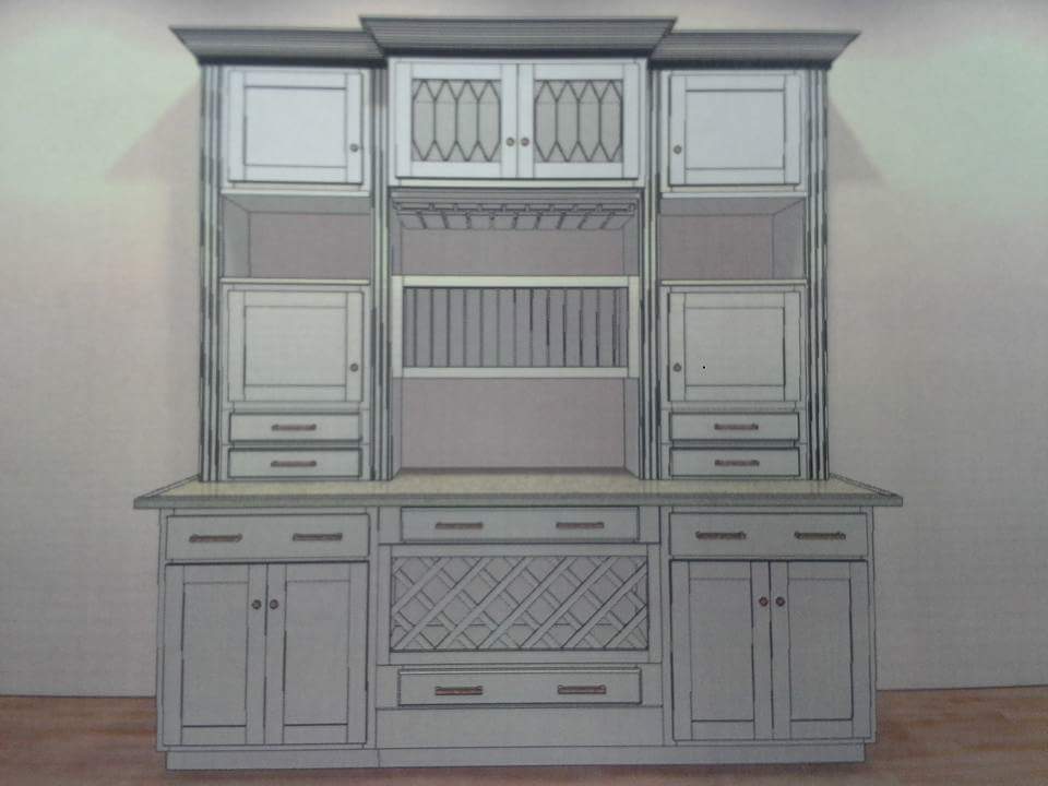 Cat8552HD's tweet photo. Looking for a bar hutch? This design is a grand piece with tons of storage. #HomeDepot #designer https://t.co/8s3TGbjw37