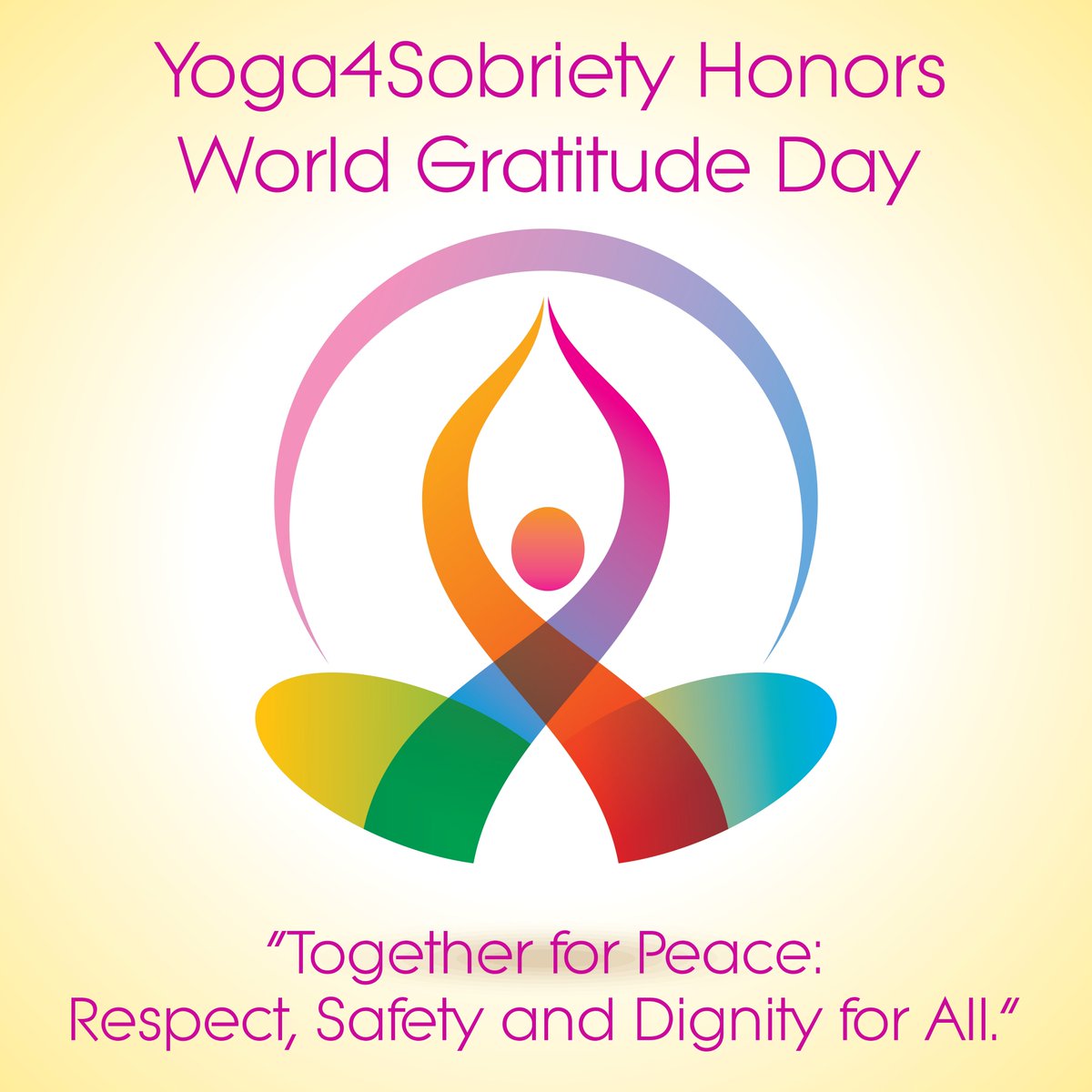 Yoga4Sobriety's tweet photo. Gratitude Challenge Day 21 Good Vibe Tribes #attitudeofgratitudechallenge #recoverymonth2017
#WorldGratitudeDay #InternationalDayofPeace https://t.co/3exeFEjr8M