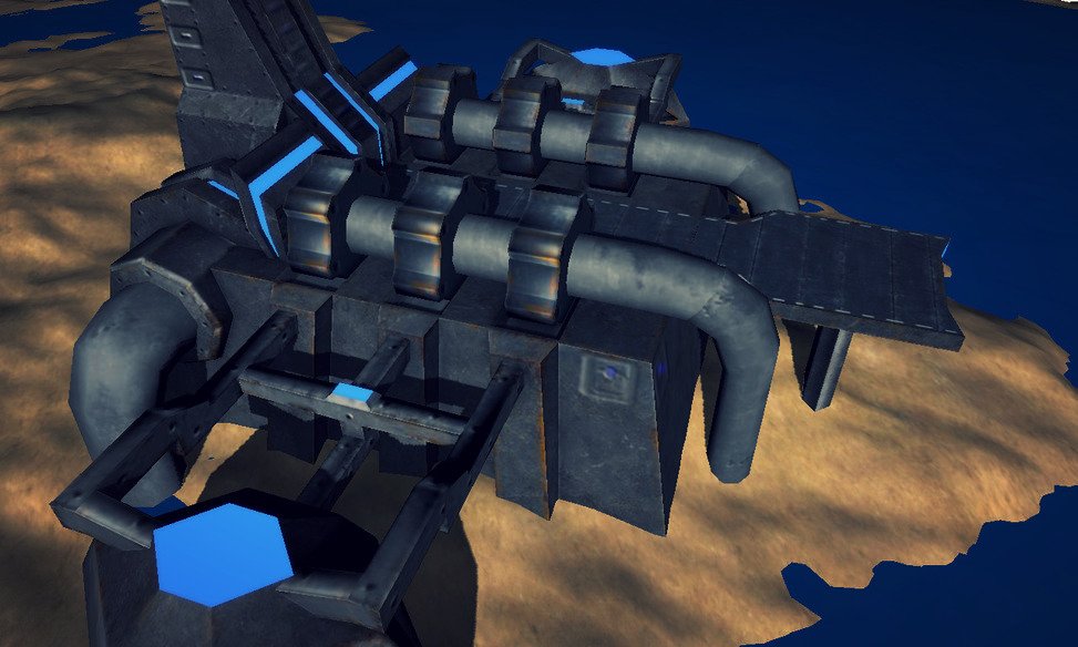 SpacemenGame's tweet photo. Industrial site on planet #videogame #gamedev #indiegamedev #indiedev #3dart #3dasset #spacesim #dieselpunk #procedural #gamersunite https://t.co/qoaHgqk9JF
