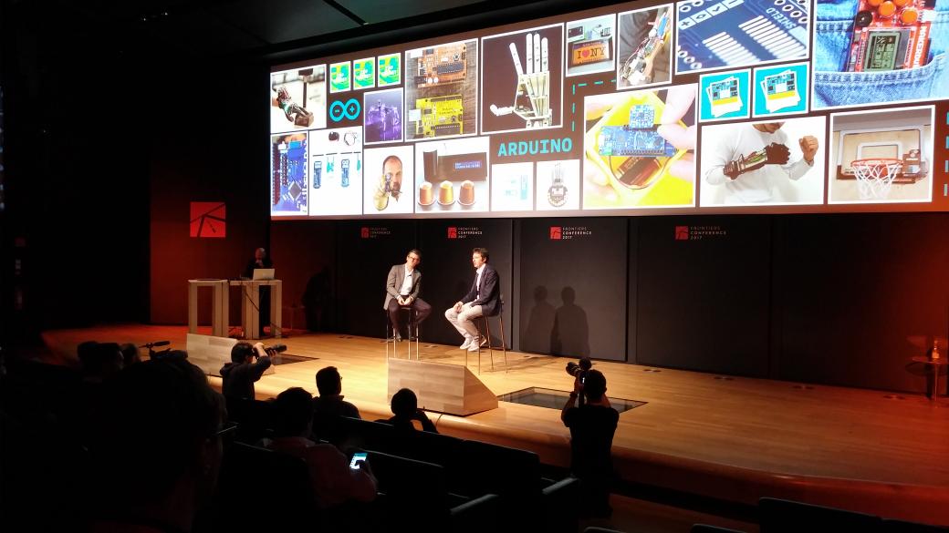 Reckon Digital (@reckondigital) on Twitter photo Happy to be at #frontiersconf, today and tomo in Milan. Kick-off with Arduino's CEO <a href="/fviolante/">Fabio Violante</a>. Present and future of the makers' platform. Happy to be at #frontiersconf, today and tomo in Milan. Kick-off with Arduino's CEO <a href="/fviolante/">Fabio Violante</a>. Present and future of the makers' platform.