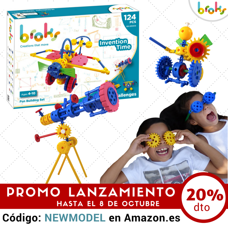 PlayBroks's tweet photo. Para celebrar el lanzamiento de #InventionTime, aprovecha nuestra #PromociónLanzamiento por tiempo limitado! Hasta Oct 8! https://t.co/o8RjbvYCK6