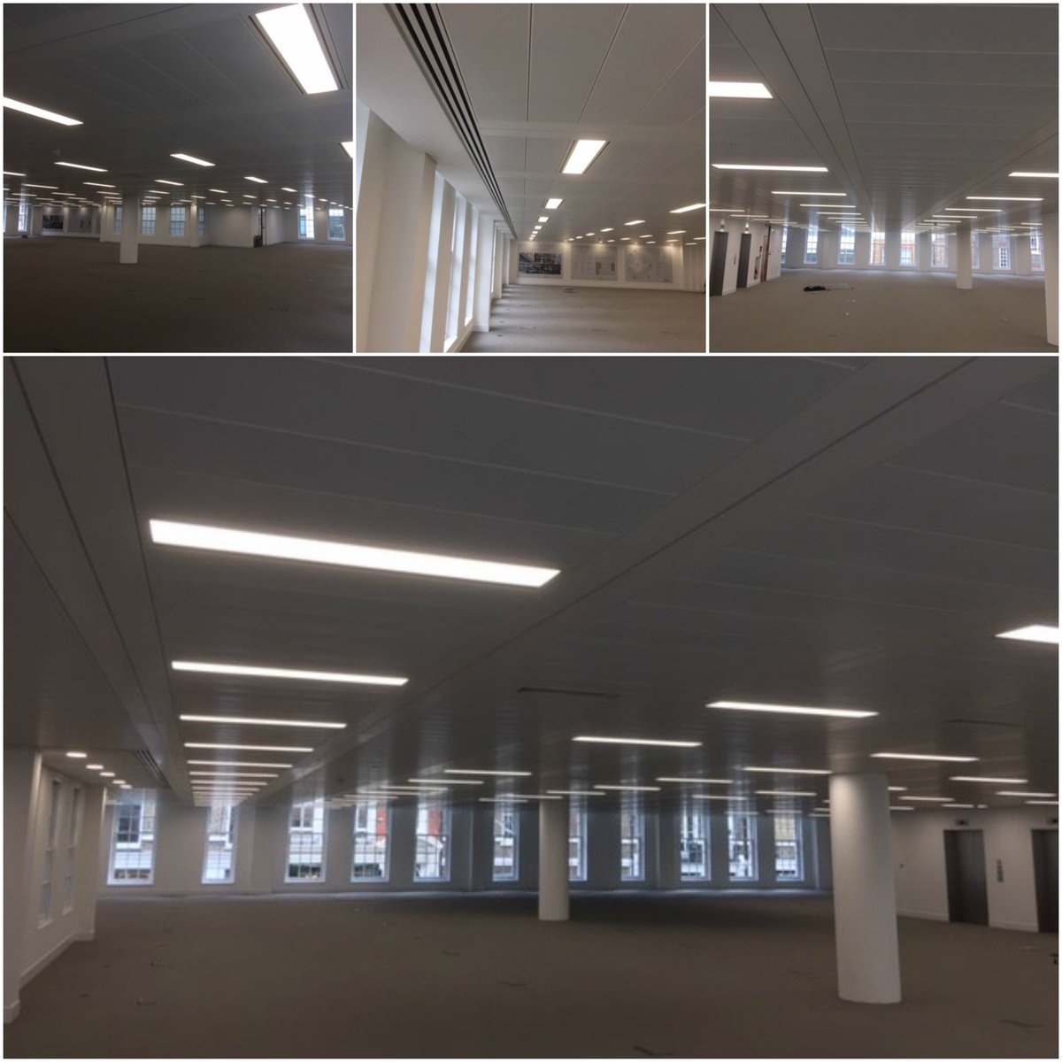 BWInteriorsLtd's tweet photo. Some great completion shots of 1st Floor , Old Burlington Street. 
Approx. 650m2 of new SAS System 330 with Omega Profile. 🔧 https://t.co/oqb0kwR2nG